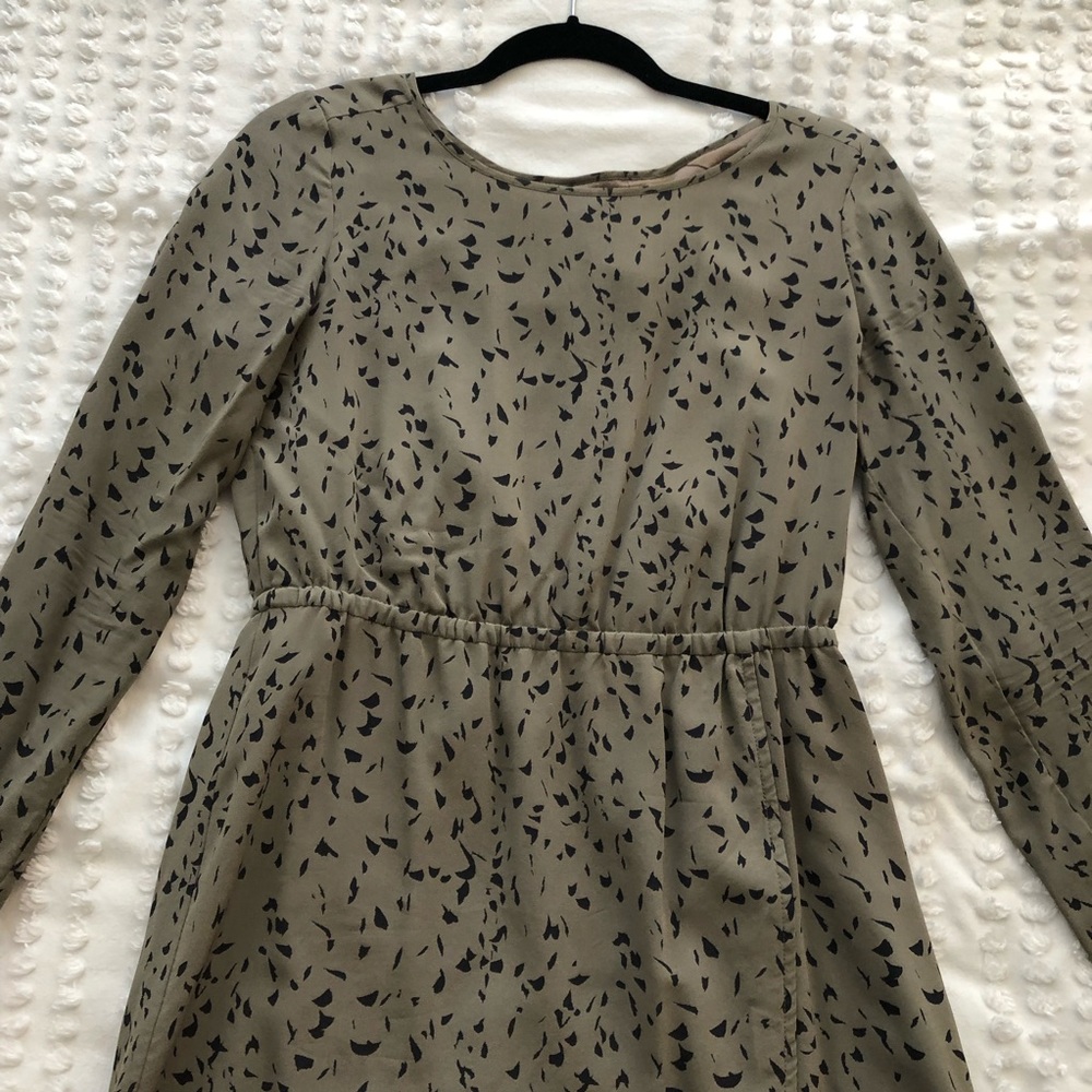 Madewell Broadway & Brooke Silk Gatehouse Dress Sz 4 - Picture 5 of 13